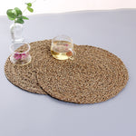 Aquatic plants Placemat丨Handmade Heat proof Table Mats