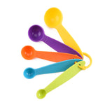 Plastic Measuring Spoon丨5Pcs Spoons for Baking and Cooking