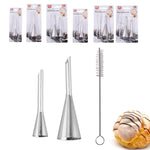 Puff Nozzle丨Stainless Steel Baking Decorating Piping Nozzle Tips