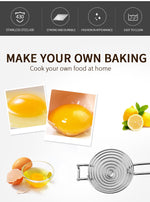 Egg Separator丨Kitchen Baking Filter Yolk White Separator Tool