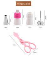 Cake Decorating Scissors Set丨Piping Tips Baking Accessories