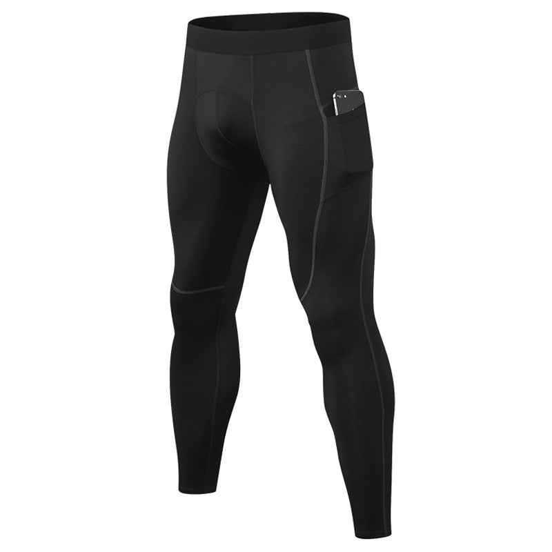 Buy Lavento Men's Compression Pants Running Tights Leggings with