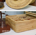 Nuts Storage Box丨Seperated design Snacks Storage Baskets with lid