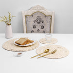 Corn husk Placemat丨Handmade Heat proof Table decorations Mats