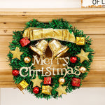 Bell Simulated Wreath丨12 Inch Christmas Decorations