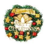 Bell Simulated Wreath丨12 Inch Christmas Decorations