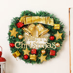 Bell Simulated Wreath丨12 Inch Christmas Decorations