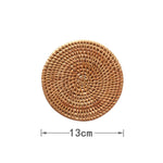 Rattan Cup mat丨Handmade Table Placemat