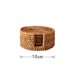 Rattan Cup mat丨Handmade Table Placemat