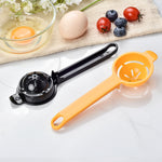 Egg Yolk White Separator丨PP Long Handle Kitchen Baking Filter Tool