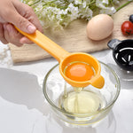 Egg Yolk White Separator丨PP Long Handle Kitchen Baking Filter Tool