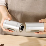 Coffee grinder | Portable stainless steel hand-cranked coffee grinder