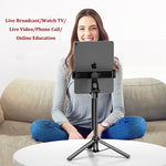 A61＆A62 Selfie Stick丨Hand-held Stabilizer Bluetooth Double Clamp Live Broadcast Support