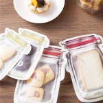 Food Storage Bag丨 20Pcs Portable Sealed Transparent bag Moisture-Proof Fresh-Keeping Bag