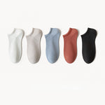 Women's Socks丨5 Pairs Mixed Color Cotton Socks