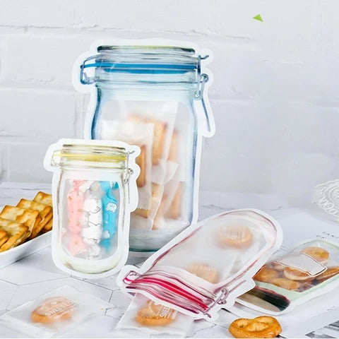 Youpin zipper bags Transparent food preservation bag household