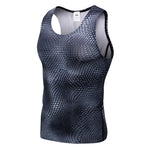 Sports Tank Top丨Men's Printed Quick Drying Workout Shirt