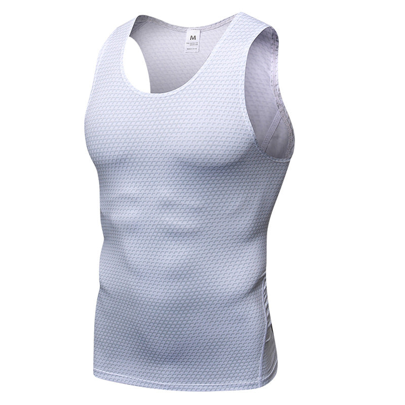 Sports Tank Top丨Men's Printed Quick Drying Workout Shirt