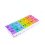 14 Grids Weekly Pill Organizer丨Portable AM PM Daily Pill Planners