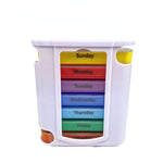 Weekly Pill Planners丨Portable Drawer type 28 grids Daily Pill Organizer