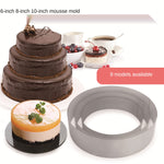 Pattern Mousse Mold丨3 Peices Household Cake Mold Set