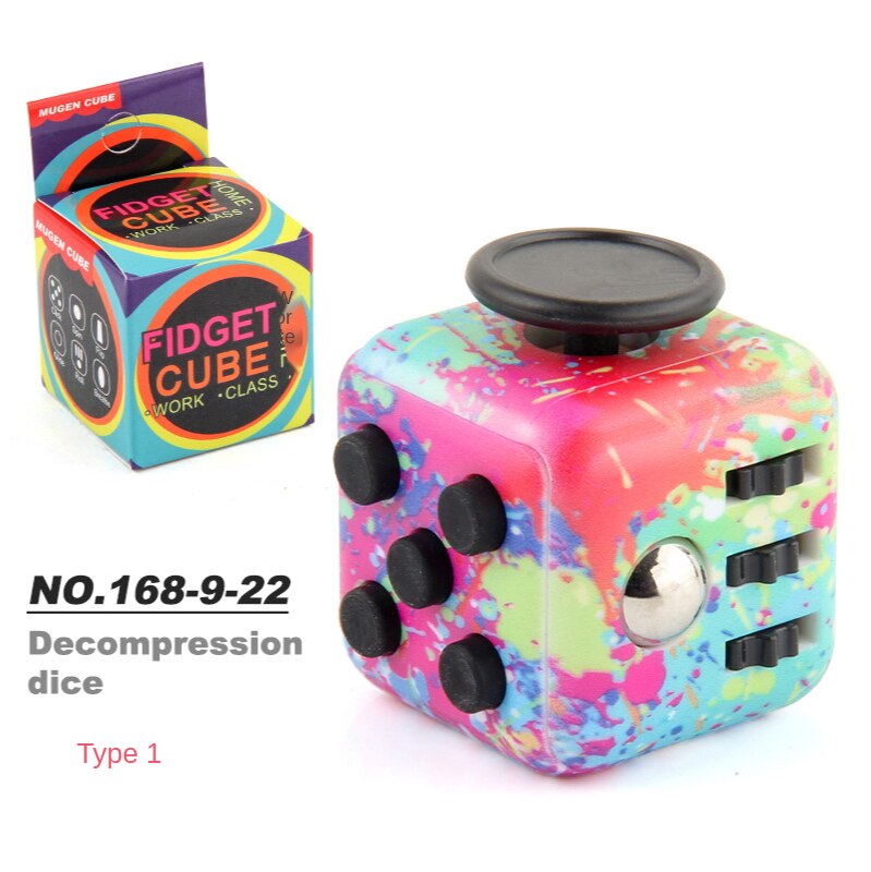 Fidget Dice丨Mini Multicolor Release Stress Toy