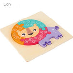 3D Puzzle Jigsaw for Kids丨Wooden Cartoon Educational Toys