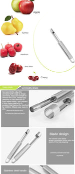 Fruit Corer丨Stainless Steel Core Seed Remover Tools