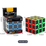 Rubik's cube丨Carbon fiber Cube Puzzle Toys