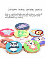 Animal matching games丨Wooden Logic Educational Toy for Kids