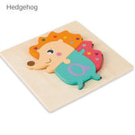 3D Puzzle Jigsaw for Kids丨Wooden Cartoon Educational Toys