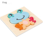 3D Puzzle Jigsaw for Kids丨Wooden Cartoon Educational Toys