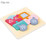 3D Puzzle Jigsaw for Kids丨Wooden Cartoon Educational Toys