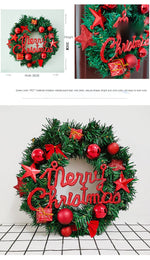 Gift Artificial Wreath丨12 Inch Decorative Simulated Wreath