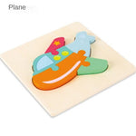 3D Puzzle Jigsaw for Kids丨Wooden Cartoon Educational Toys