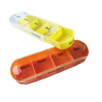 Weekly Pill Planners丨Portable Drawer type 28 grids Daily Pill Organizer