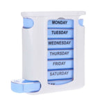 Daily Pill Organizer丨Portable Weekly 28 grids Pill Box