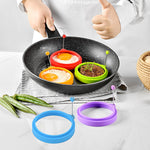 Egg Ring丨Round Silicone Fried Egg Mold