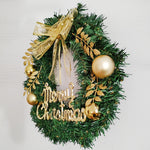 Leaf Artificial Wreath丨12 Inch Hanging Garland Christmas Front Door Decor