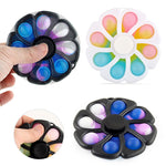 Flower Fidget Toy丨Corlorful Decompression Fidget Spinner Toy