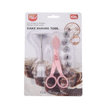 Cake Decorating Scissors Set丨Piping Tips Baking Accessories