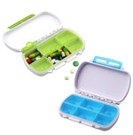 6 Grids Daily Pill Organizer丨Portable Moisture Proof Waterproof Pill Case