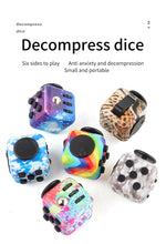 Fidget Dice丨Mini Multicolor Release Stress Toy