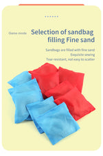 Bean Bag Toss Game Toy丨Folding Double Sided Sandbag Board