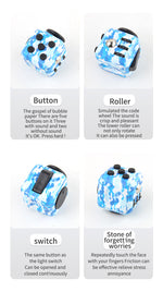 Fidget Dice丨Mini Multicolor Release Stress Toy