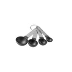 Measuring Cups and Spoons Set丨Stackable Plastic Kitchen Measuring Set with Stainless Steel Handle