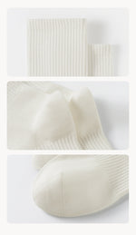 Unisex Socks丨5 Pairs Sweat Absorption Cotton Socks