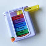 Weekly Pill Planners丨Portable Drawer type 28 grids Daily Pill Organizer