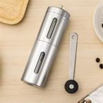 Coffee grinder | Portable stainless steel hand-cranked coffee grinder