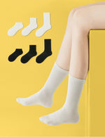 Unisex Socks丨5 Pairs Sweat Absorption Cotton Socks